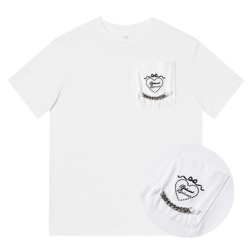 Flat Embroidery T-shirt Sample